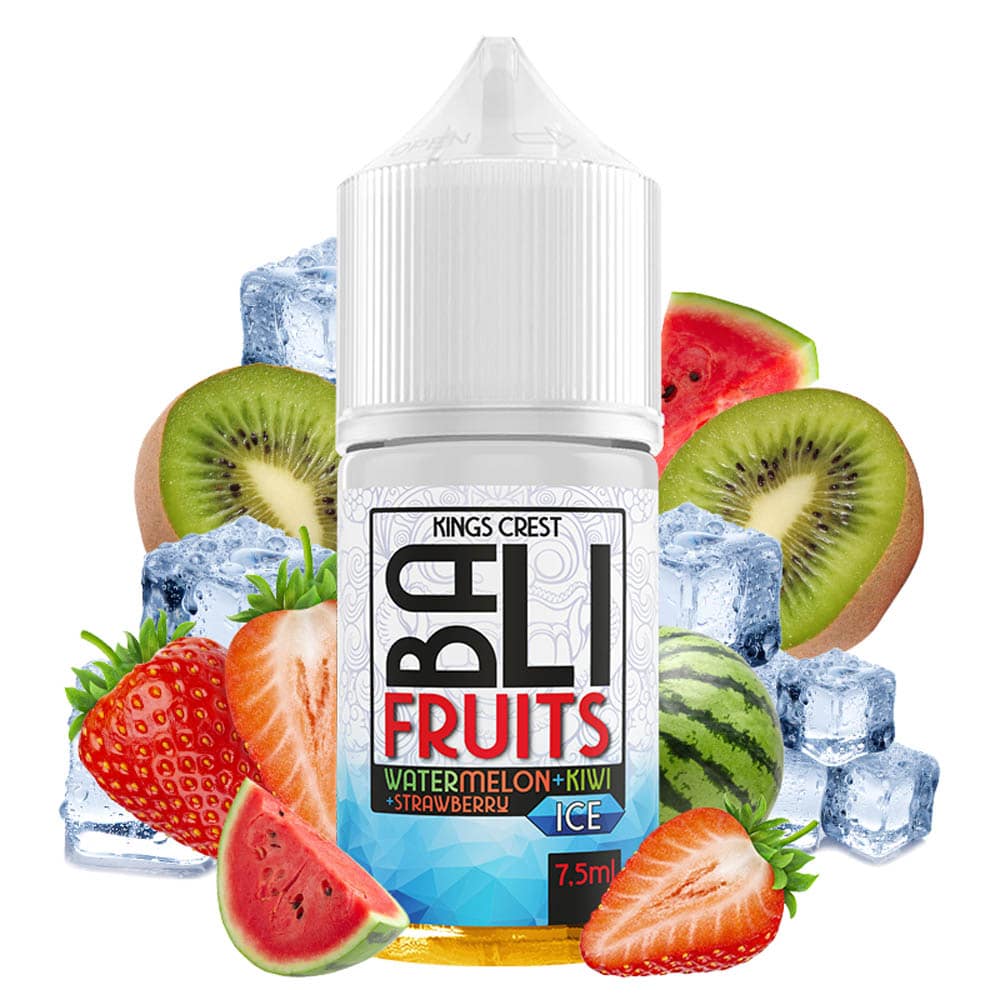 Kings Crest Bali Fruits Ice Watermelon Kiwi Strawberry 30ml Flavorshot Kings Crest Bali Fruits Ice Watermelon Kiwi Strawberry 30ml Flavorshot - Image 1