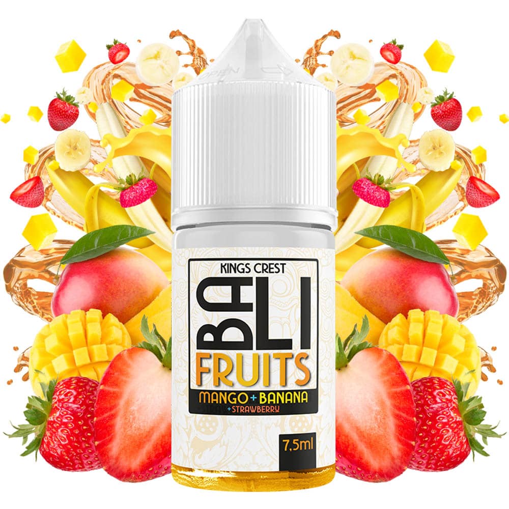 Kings Crest Bali Fruits Mango Banana Strawberry 30ml Flavorshot Kings Crest Bali Fruits Pear Mango Guava 30ml Flavorshot - Image 1