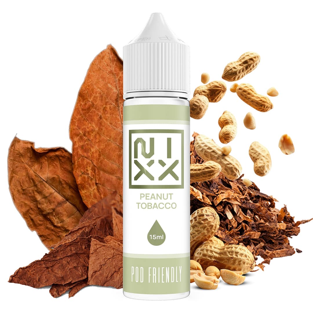 NIXX Peanut Tobacco 60ml NIXX Peanut Tobacco 60ml - Image 1