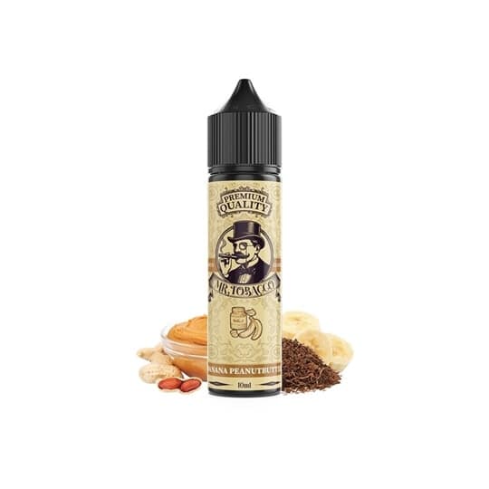 Mr. Tobacco Banana Peanutbutter 10ml/60ml Mr. Tobacco Banana Peanutbutter 10ml/60ml,Jurito υγρά αναπλήρωσης, υγρά αναπλήρωσης Mr. Tobacco Juice,Mr. Tobacco Juice flavors,Mr. Tobacco Juice αρώματα, Mr. Tobacco Juice e-liquids, Jurito ηλεκτρονικό τσιγάρο Αθήνα, Χίλτον, Mr. Tobacco