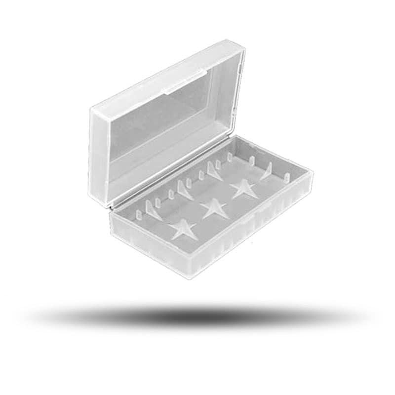 Baterry Case Clear Baterry Case Clear, Jurito, ηλεκτρονικό τσιγάρο Αθήνα Παγκράτι, αξεσουάρ, d.i.y, υγρά αναπλήρωσης, ατμοποιητές, mods, μπαταρίες, θήκες