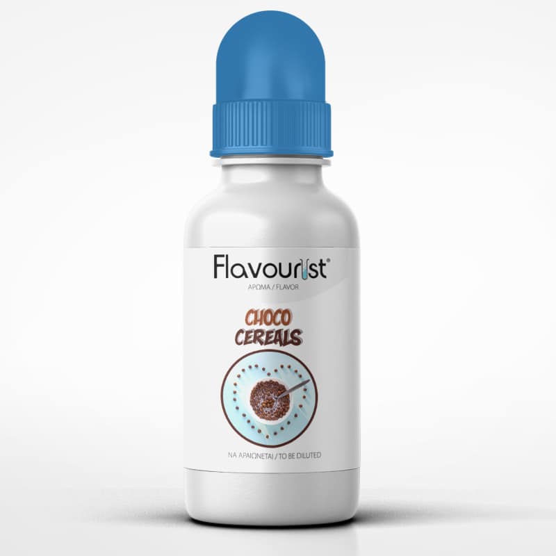 Flavourist Choco Cereals 15ml Flavourist Choco Cereals 15ml ,Jurito υγρά αναπλήρωσης, υγρά αναπλήρωσης Flavourist , Flavourist e-liquids, Jurito ηλεκτρονικό τσιγάρο Αθήνα, Παγκράτι