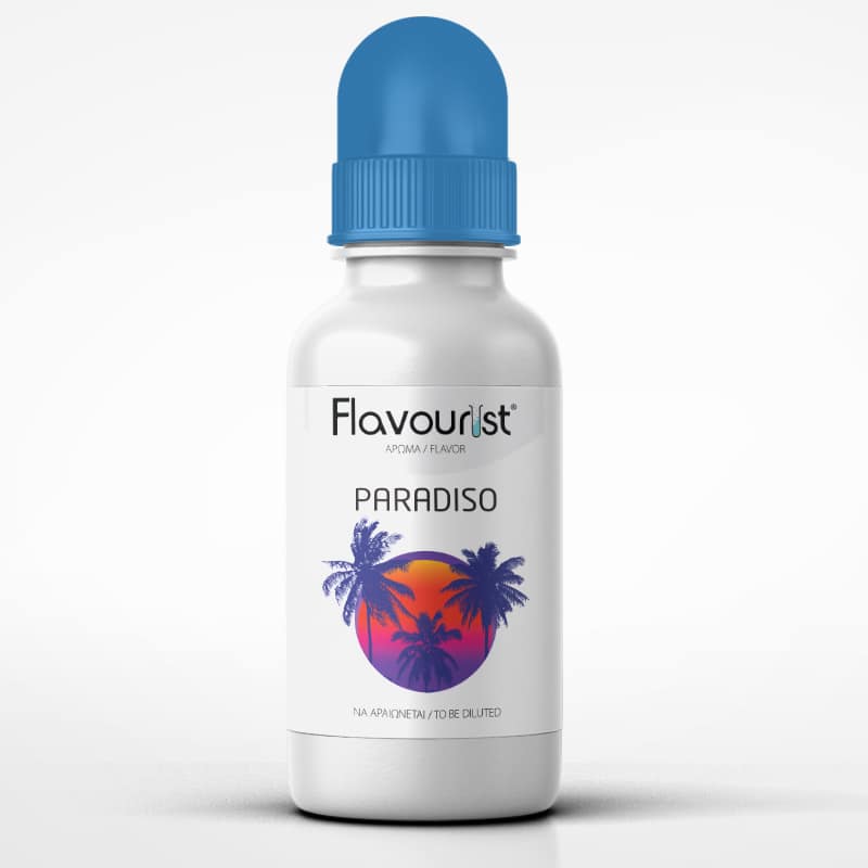 Flavourist Paradiso 15ml Flavourist Paradiso 15ml ,Jurito υγρά αναπλήρωσης, υγρά αναπλήρωσης Flavourist , Flavourist e-liquids, Jurito ηλεκτρονικό τσιγάρο Αθήνα, Παγκράτι