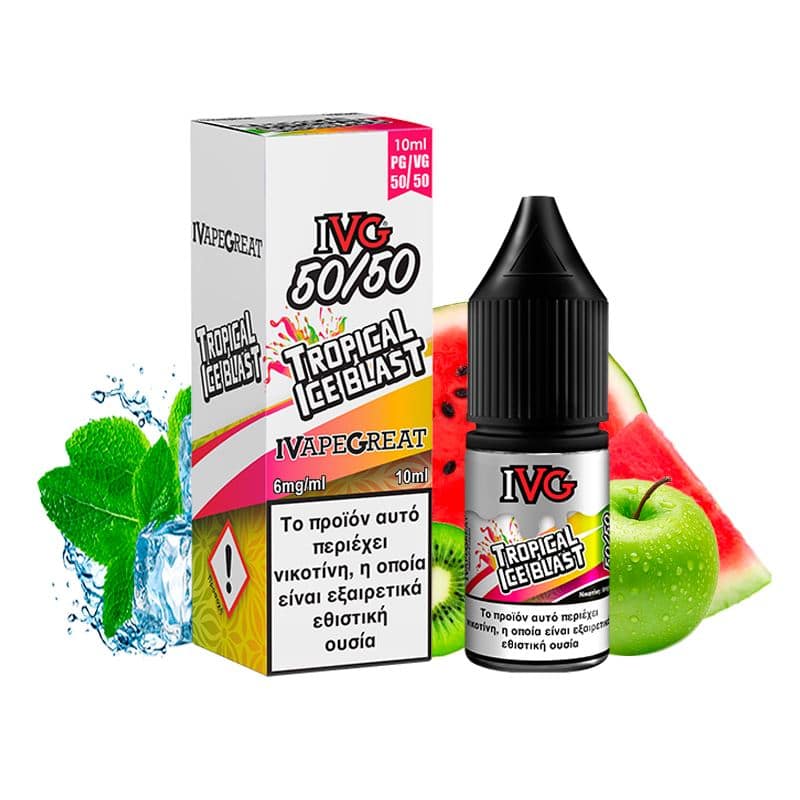 Tropical Ice Blast – IVG 10ml Tropical Ice Blast – IVG 10ml ,Jurito υγρά αναπλήρωσης, υγρά αναπλήρωσης IVG ,IVG flavors, IVG αρώματα,IVG e-liquids, Jurito ηλεκτρονικό τσιγάρο Αθήνα, Παγκράτι, IVG