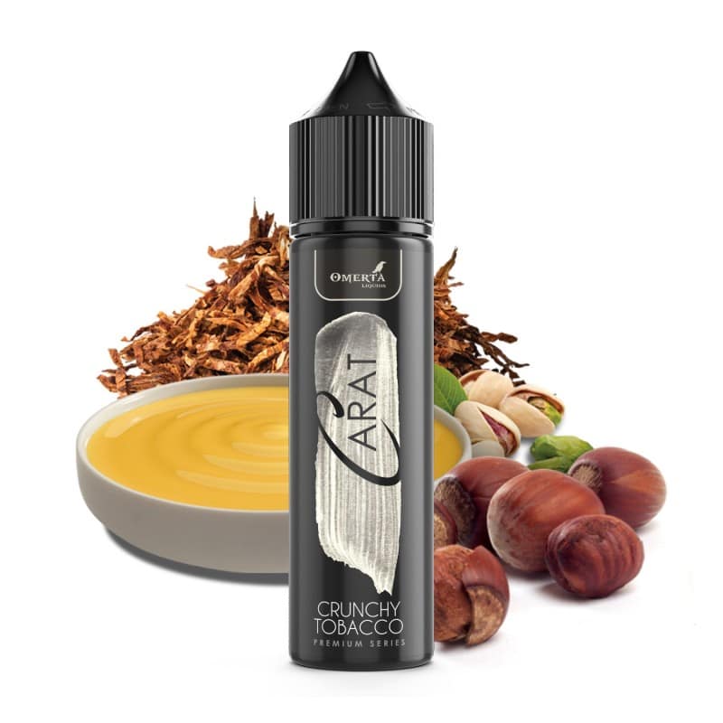 Carat Crunchy Tobacco Carat Crunchy Tobacco ,Jurito υγρά αναπλήρωσης, υγρά αναπλήρωσης ,Carat Premium flavors,Carat Premium αρώματα,Carat Premium e-liquids, Jurito ηλεκτρονικό τσιγάρο Αθήνα, Παγκράτι, Carat Premium