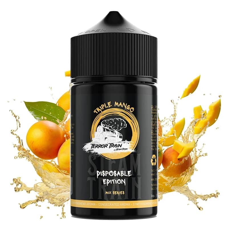 Terror Train (by Steam Train) Triple Mango (25ml for 75ml) Terror Train (by Steam Train) Triple Mango (25ml for 75ml),Jurito υγρά αναπλήρωσης, υγρά αναπλήρωσης Terror train Premium flavors, Terror train αρώματα,Terror train e-liquids, Jurito ηλεκτρονικό τσιγάρο Αθήνα, After ego, Alter Ego