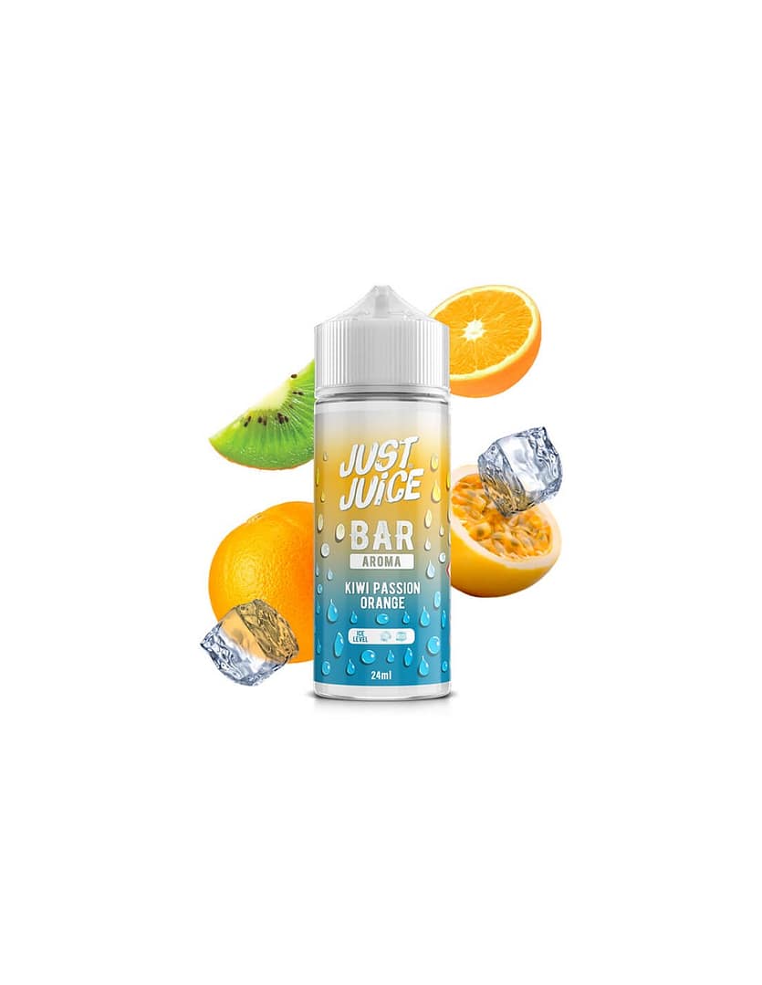 Just Juice Bar Aroma Kiwi Passion Orange Flavour Shot 24/120ml Just Juice Bar Aroma Kiwi Passion Orange Flavour Shot 24/120ml